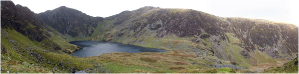 Cadair Idris and Llyn Cau